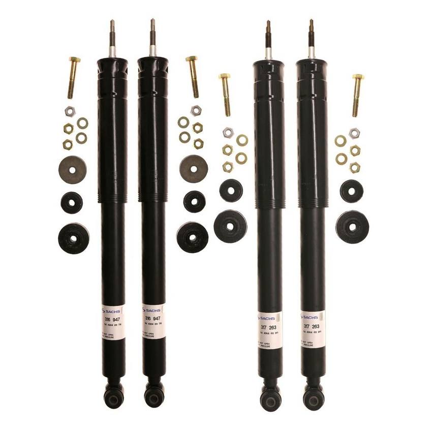 Mercedes Shock Absorber Kit - Front and Rear 2023262700 - Sachs 4014567KIT